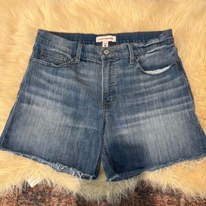 Lucky Brand Women’s High Rise Cut Off Denim Shorts - Medium Wash Size 10